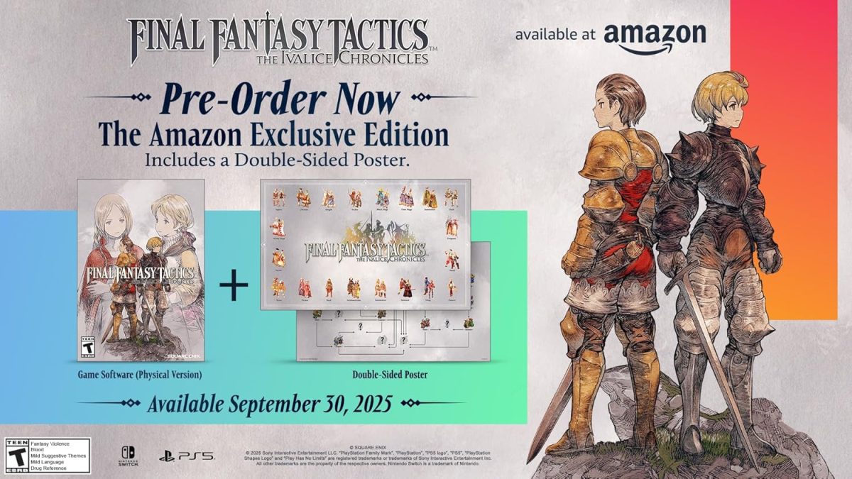 Bonus de précommande pour Final Fantasy Tactics Remaster