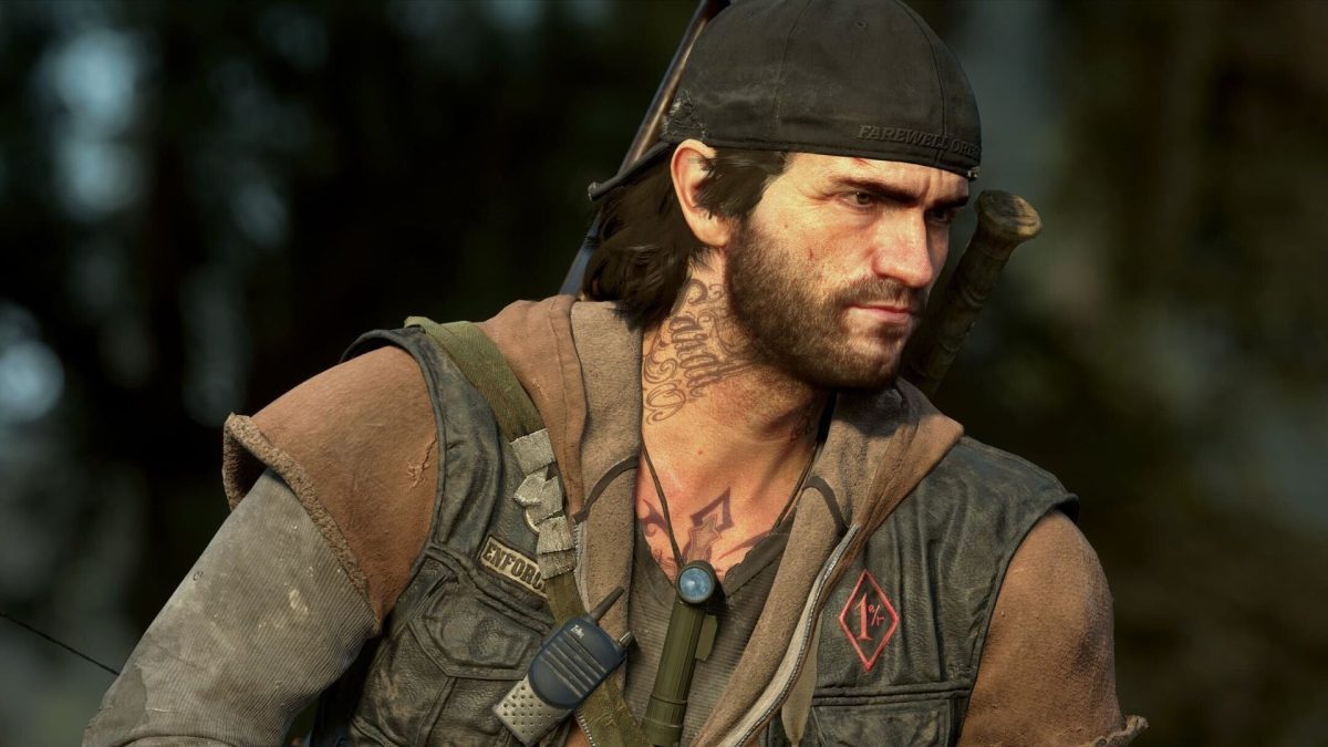 Le personnage principal de Days Gone tenant une grosse arme à la main