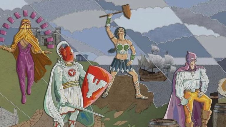 Révélation Choc : Découvrez ces 26 Personnages Secrets Cachés dans cette Fresque SUPERMAN que Personne n'avait Remarquée !