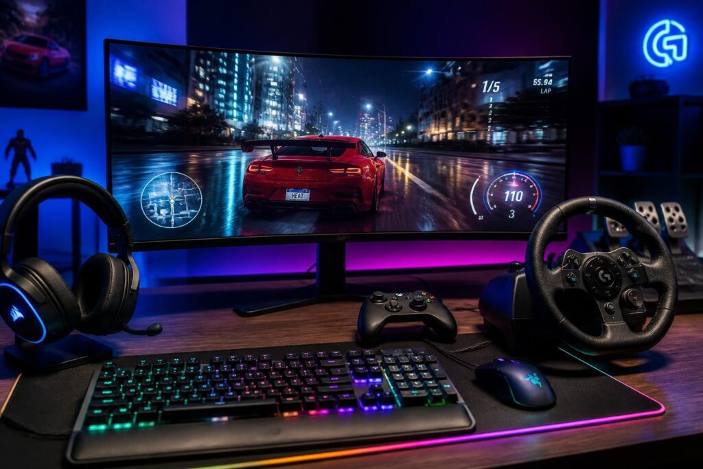 découvrez notre guide d'achat complet des accessoires et périphériques gaming pour optimiser votre expérience de jeu avec les meilleurs équipements.