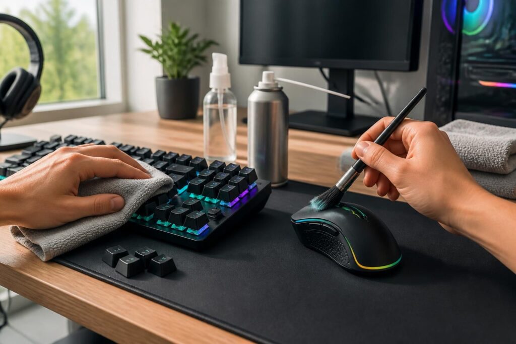découvrez nos conseils pratiques pour entretenir vos périphériques gaming et prolonger leur durée de vie, afin de toujours profiter d'une expérience de jeu optimale.