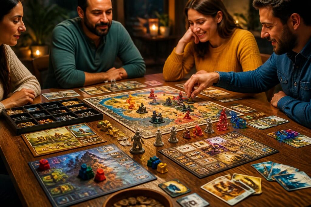 découvrez les jeux de société les plus primés des dernières années, des incontournables pour des moments ludiques et conviviaux en famille ou entre amis.