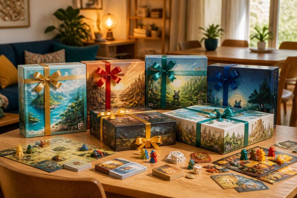 découvrez notre sélection des meilleurs jeux de société de l'année à offrir, pour des moments de convivialité et de plaisir garantis en famille ou entre amis.