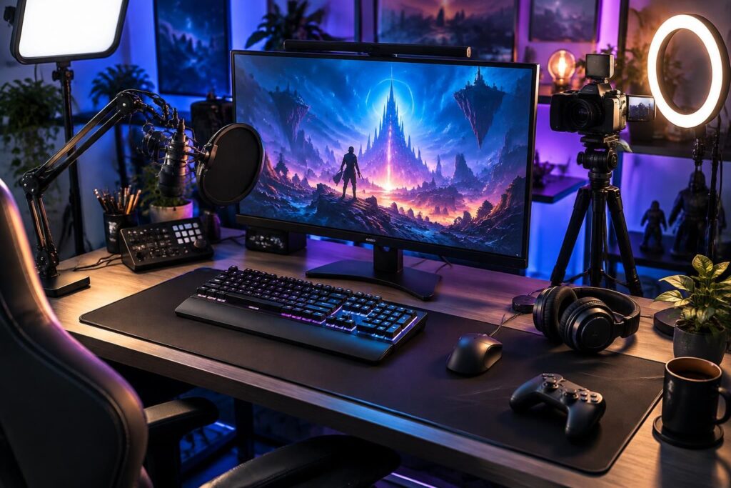 découvrez les outils essentiels pour créer du contenu gaming de qualité : matériel, logiciels et astuces pour produire des vidéos et des streams captivants.