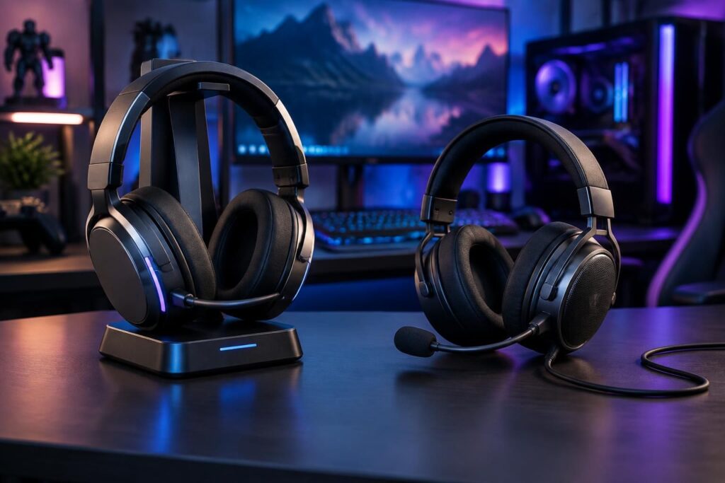 découvrez comment choisir le meilleur casque gaming : comparez les modèles sans fil et filaires selon le confort, le son, l’autonomie et le budget.