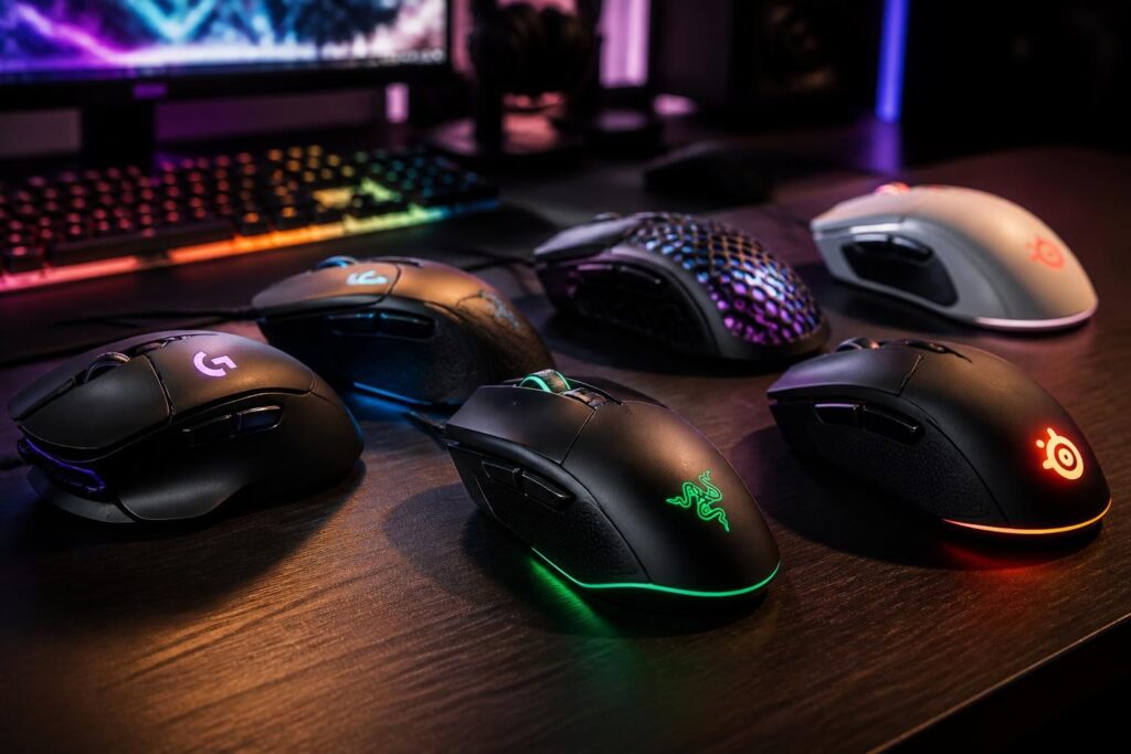 découvrez notre comparatif des meilleures souris gaming pour choisir celle qui optimisera vos performances et votre confort de jeu.