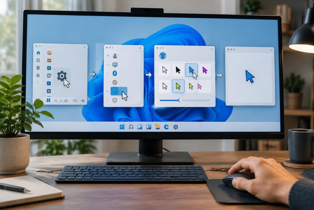 Changer le curseur de souris sur Windows, étape par étape