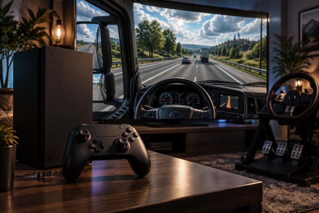 euro truck simulator 2 est-il disponible sur xbox ? découvrez les plateformes compatibles et les options pour prendre le volant sur console.