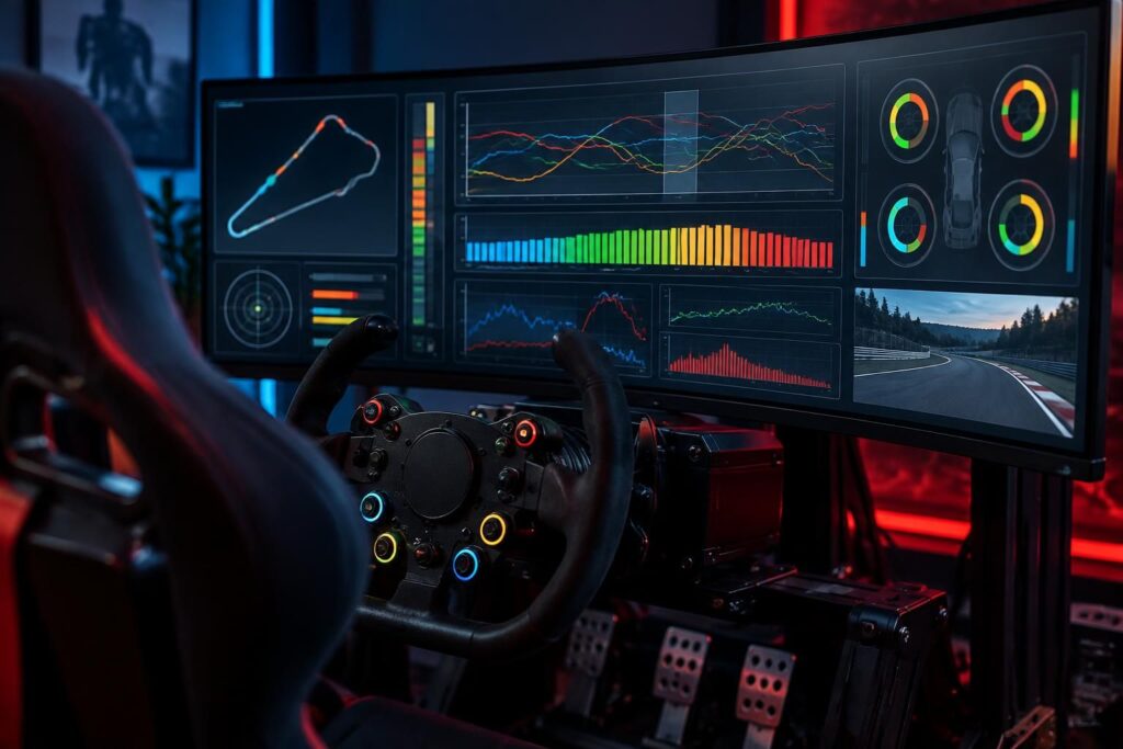 Sim dashboard : quel écran de télémétrie pour le sim racing ?